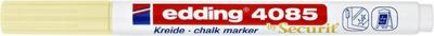 Krijtstift edding 4085 rond 1-2mm pastel geel
