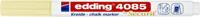 Krijtstift edding 4085 rond 1-2mm pastel geel - thumbnail