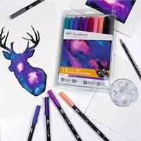 Tombow • brush pen abt dual brush pen 10x galaxy colors - thumbnail