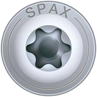 SPAX 0251010801405 R 88193 m.Spitze/T-STAR Houtschroef 8 mm 140 mm T-STAR plus Staal WIROX 50 stuk(s)