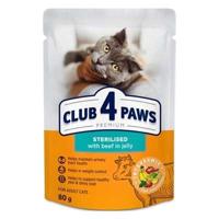 CLUB 4 PAWS PREMIUM ADULT STERILISED RABBIT IN JELLY POUCH - thumbnail