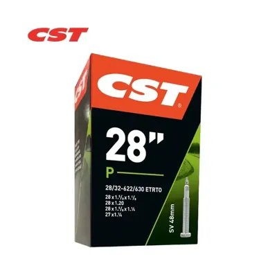 CST binnenband 28x1 5/8x 1 1/8, etrto 28/32-622/630, ventiel presta/frans 48mm