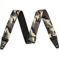 Fender Camo Strap Woodland gitaarband 2 inch - thumbnail