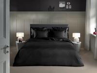Heckett & Lane Heckett & Lane Banda Dekbedovertrek 240x200x220 Moonless Black - thumbnail