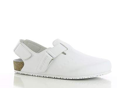 Oxypas muil met band Bianca | Wit | Maat 41 - 00,154,181,41