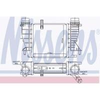 Intercooler, inlaatluchtkoeler 96363 - thumbnail