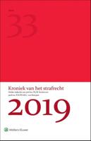 Kroniek van het strafrecht 2019 - H.J.B. Sackers - Paperback (9789013158632) - thumbnail