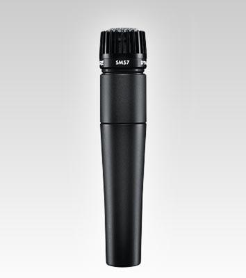 Shure SM57 Zwart Microfoon voor studio's