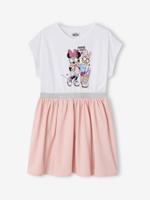 Disney® Minnie en Daisy schaatsjurk met glittergordel roze (poederkleur) - thumbnail