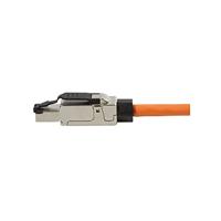 LogiLink LogiLink Cat.6A Field Terminable Plug - Netzwerkanschluss - RJ-45 (M) Op locatie monteerbare stekker, Cat.6A, afgeschermd, PrimeLine MP0040 Zwart, - thumbnail