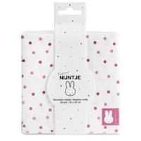 Haza Witbaard Servetten nijntje roze, 20st. - thumbnail