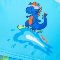 Playshoes zwemcap Dino Blauw Groen-53 cm - thumbnail