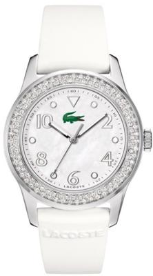 Horlogeband Lacoste 2000647 / LC-11-3-14-2255S Rubber Wit 20mm Horlogeband Lacoste 2000647 / LC-11-3-14-2255S Rubber Wit 20mm