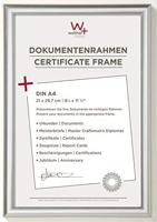 walther+ design KP130S Wissellijst Papierformaat: DIN A4 Zilver - thumbnail
