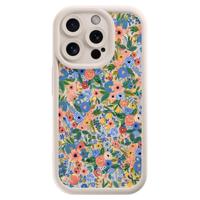 iPhone 14 Pro beige case - Floral garden - thumbnail
