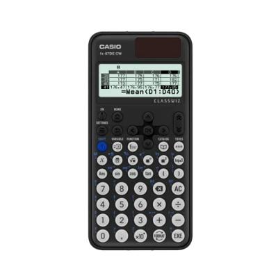 Casio FX-87DE CW Technische rekenmachine Zwart Aantal displayposities: 10 werkt op batterijen, werkt op zonne-energie (b x h x d) 77 x 10.7 x 162 mm Casio FX-87DE CW Technische rekenmachine Zwart Aantal displayposities: 10 werkt op batterijen, werkt op zonne-energie (b x h x d) 77 x 10.7 x 162 mm