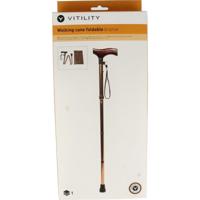 Vitility VIT-70510020 Opvouwbare Wandelstok Derby Brons - thumbnail
