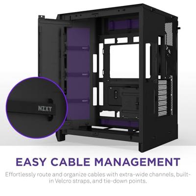 NZXT H9 Flow Black 2025 NZXT H9 Flow Black 2025