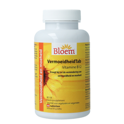 Bloem Vermoeidheidtabletten 60 Tabletten Bloem Vermoeidheidtabletten 60 Tabletten