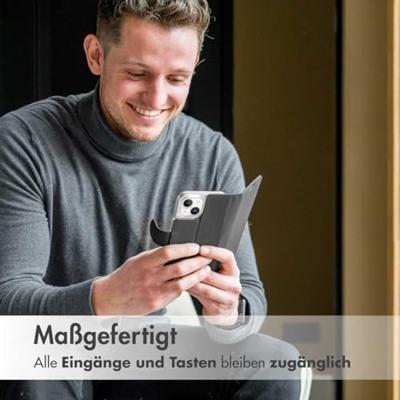 Accezz Wallet Case voor Samsung Galaxy A13 (4G) Telefoonhoesje Zwart
