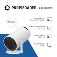 Projector iggual IGG318973 120 Lm - thumbnail