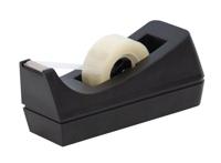 Q-CONNECT plakbandafroller, voor rollen 19 mm x 33 m, zwart - thumbnail