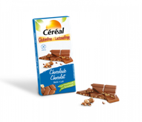 Cereal Melkchocolade hazelnoot glutenvrij 100 Gram - thumbnail