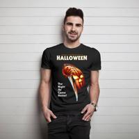 Halloween T-Shirt Film Poster Size M - thumbnail