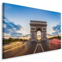 Schilderij - Arc de Triomphe, Parijs, Premium Print - thumbnail