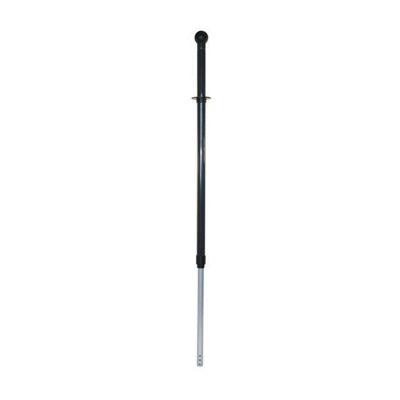 Betra aluminium telescoopsteel met ergokogel antraciet (1 stuk)