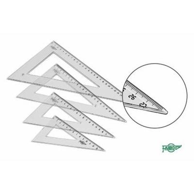 Liniaal Faibo Transparant 25 cm (20 Stuks)