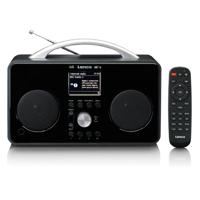 Lenco Internet DAB+/FM-radio met Bluetooth-afstandsbediening en oplaadbare batterij - PIR-645BK - thumbnail