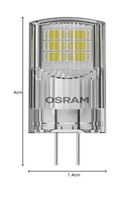 OSRAM HOMELIGHTING 4058075431997 LED-lamp Energielabel E (A - G) G4 Ballon 2.2 W = 28 W Warmwit (Ø x l) 14 mm x 40 mm 1 stuk(s) OSRAM HOMELIGHTING 4058075431997 LED-lamp Energielabel E (A - G) G4 Ballon 2.2 W = 28 W Warmwit (Ø x l) 14 mm x 40 mm 1 stuk(s)