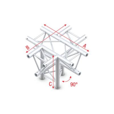Showtec DT22 Decotruss 024 5-weg kruis met down 90g apex down