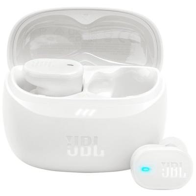 JBL Tune Buds 2, Wireless Noise Cancelling Bluetooth Earbuds met 48 uur afspeeltijd, IP54 Water- en Stofbestendig, Multi-Point Verbinding, In-ear en Ergonomisch Design, in Wit
