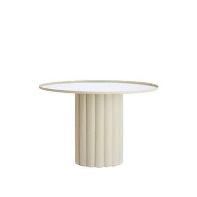 Light & Living Bijzettafel 'Rosario' 60cm hoog, kleur Crème