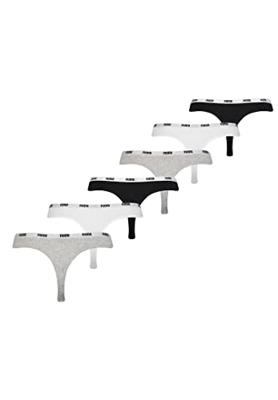 6-Pack dames strings - Katoenen strings dames multipack - Voordeelverpakking