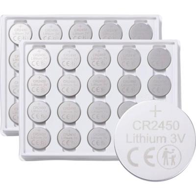 VOLTCRAFT Knoopcel CR2450 3 V 40 stuk(s) 580 mAh Lithium CR2450 VOLTCRAFT Knoopcel CR2450 3 V 40 stuk(s) 580 mAh Lithium CR2450