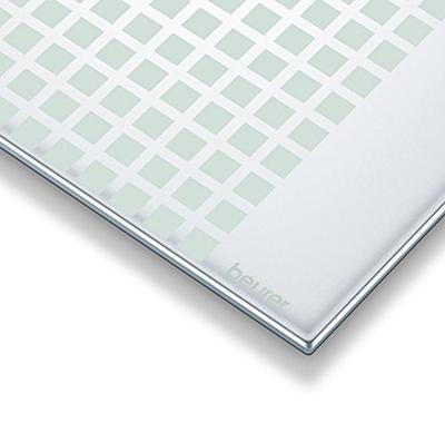 Beurer GS 206 Squares Personenweegschaal Digitaal Weegbereik (max.): 150 kg Zilver