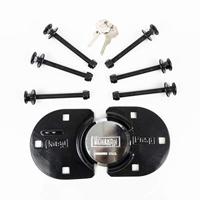 Kasp K50073A Bestelwagenslot 216 mm Verschillend sluitend Zilver-zwart Sleutelslot - thumbnail