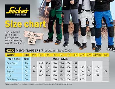 Snickers Workwear 6271 Full Stretch Werkbroek met holsterzakken zwart - maat 50