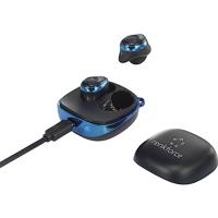 Renkforce RF-BTK-200 In Ear oordopjes Bluetooth Blauw, Zwart Headset - thumbnail