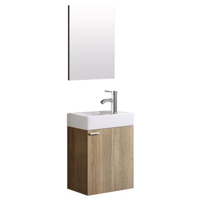 Fonteinkast Creavit Aloni Kleur Oak Onderkast Wastafel En Met Spiegel 40x22x60 cm Creavit Fonteinkast Creavit Aloni Kleur Oak Onderkast Wastafel En Met Spiegel 40x22x60 cm Creavit
