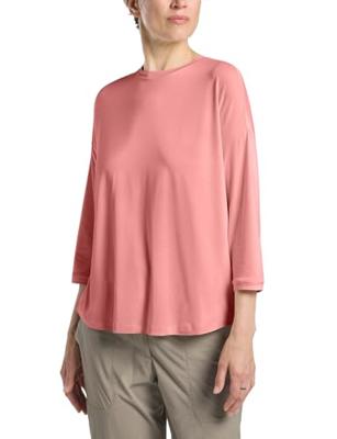 Jack wolfskin Travek 3 4 T-shirt Dames Mineral Red Heather M Jack wolfskin Travek 3 4 T-shirt Dames Mineral Red Heather M