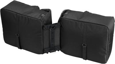 Racktime dubbele tas "ture 2.0" double bag ture 2.0 carbon black