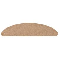 VidaXL Trapmatten zelfklevend 10 st 56x17x3 cm beige - thumbnail