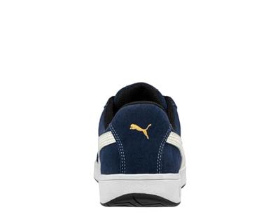 Puma werkschoenen Iconic Suede S1P laag marine blauw maat 42