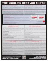 K&N vervangbaar luchtfilter replac. filter pl-1219 - thumbnail