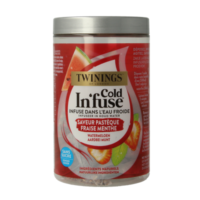 Twinings Cold infuse watermeloen aardbei munt 10 Zakjes