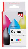 Inktcartridge Quantore alternatief tbv Canon PGI-570XL CLI-571XL 2x zwart 3x kleur - thumbnail